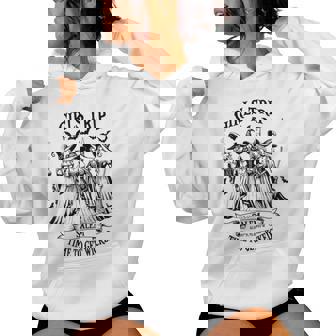 Girls Trip Salem Time To Get Wicked Halloween Witch Women's Hoodie | Mazezy