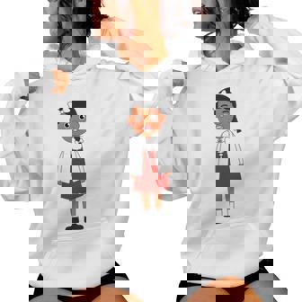 Goes To School Brave Girl Black History Month African Women Hoodie - Thegiftio