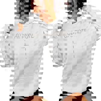 Hombres Dios Favorito Chica Cristiana Es Hijo Hermano Niño Sudadera con capucha para mujer - Regaloses