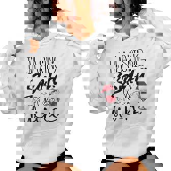 I’M Asking Santa For Wine Christmas Drinking Family Women Hoodie - Monsterry