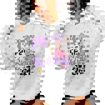 I'm The Birthday Girl Anime Sketching Girl Birthday Women's Hoodie | Mazezy