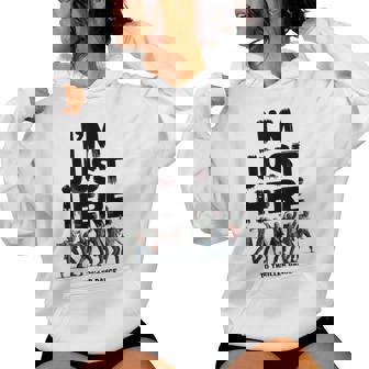 I'm Just Here To Thriller Dance Zombie Halloween Men Women Hoodie | Mazezy