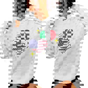 Italian American Flag Heart Italian Women Women Hoodie - Thegiftio