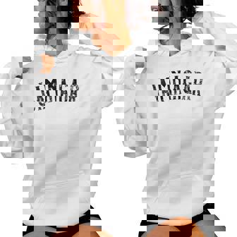 Jamnagar India Vintage Text Apparel Women's Hoodie | Mazezy