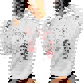 Kawaii Kimono Japonais Pour Fille Fleurs De Cerisier Sweat à capuche femme - Cadeauxyz