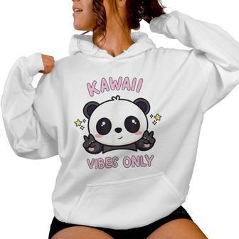 Kawaii Pandaibes Es El Único Oso Panda Lindo Y Adorable Sudadera con capucha para mujer - Regaloses