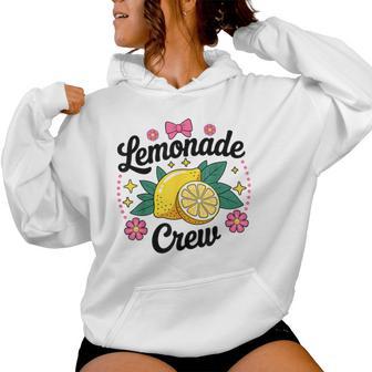 Lemon Stand Lemonade Lemon Juice Lemonade Girl Women Hoodie | Mazezy