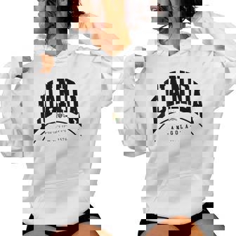 Luanda Angola Southern Africa Luanda Africa Angola Flag Women's Hoodie | Mazezy