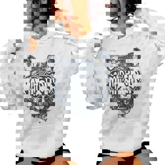 Mama Bear Face Sunglasses Print Mother's Day Women Hoodie | Seseable CA