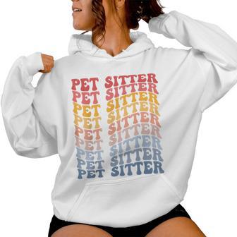 Mascotaitterentado Groovy Sudadera con capucha para mujer - Regaloses