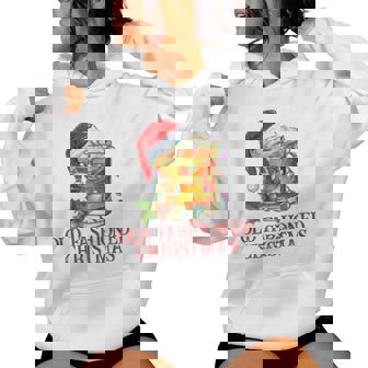 Old Fashioned Whiskey Christmas Bourbon Cocktail Drink Women Hoodie | Mazezy