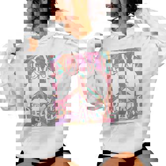 - Peaceign Love Années 60 70 Motif Hippie Hommes Et S Sweat à capuche femme - Cadeauxyz