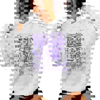 Purple Team Happy Field Day School Trip For Teacher Student Women Hoodie | Seseable FR