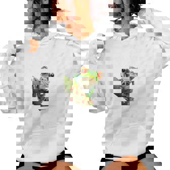 Red Eyed Tree Frog Just A Girl Who Love Rainforest Amphibian Women Hoodie - Thegiftio