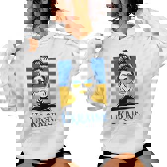 Regalo Ucrania Patriótica Estilo Original Sudadera con capucha para mujer - Regaloses