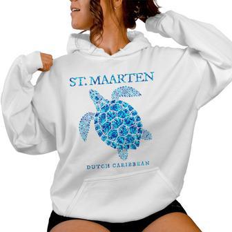 Saint-Martin Tortue De Mer Garçons Filles Souvenir De Sweat à capuche femme - Cadeauxyz