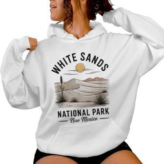 Sands National Park Souvenir New Mexico Men Women Women's Hoodie | Mazezy