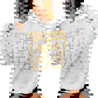 SEIS Siete 67 Six Seven Meme Gen Alpha Spanish Teacher Women's Hoodie | Mazezy