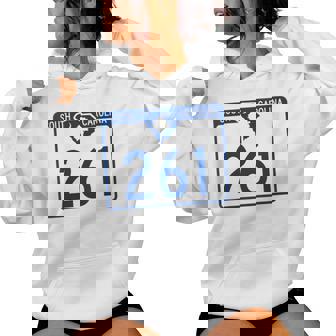 South Carolina Highway 261 Sign SC-261 State HWY Women's Hoodie | Mazezy