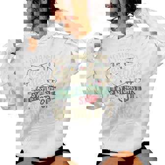 Students Saying 6-7 67 Six Seven Teacher Christmas Tri-Blend Women Hoodie | Mazezy