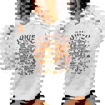 I Survived 67 Day Of School Fall Teachers And Students Women Hoodie | Seseable FR