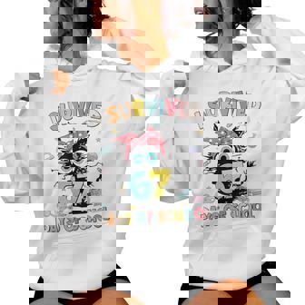 I Survived 67 Days Of School 67 Meme Teacher Student Women Hoodie | Seseable FR