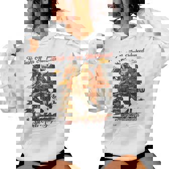 Tough As A Tumbleweed Sweet As Sugar Retro Santa Western Women Hoodie - Thegiftio