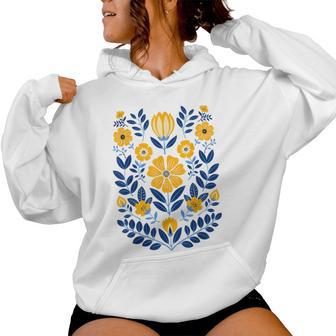Tournesolintage Pour Fleurs Jaunes Peinture Artistique Sweat à capuche femme - Cadeauxyz