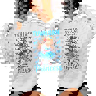 Tuvaluan Princess Dab Dance Island Pride For Girls Kids Women's Hoodie | Mazezy