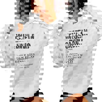 Venezuelan Grandma Definition For Venezuelan Women Women's Hoodie | Mazezy