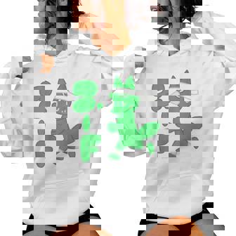 『グリッドマン ユニバース』ツツジ台高校 球技大会クラスｔシャツ「2年f組」（内海・六花・なみこ） レディースパーカー - Kawaiitshirt