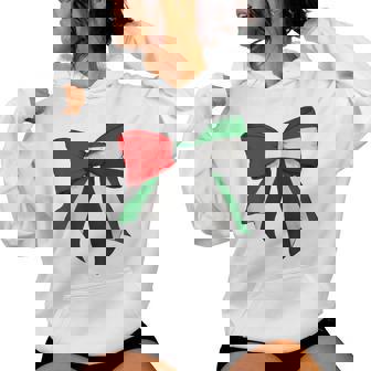 アラブ首長国連邦 首長国連邦 Uae 国旗 女の子 コケットリボン レディースパーカー - Kawaiitshirt