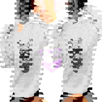 卒寿祝い ねこ サングラス 父 男性 女性 母 猫好き 卒寿 お祝い 90歳 おもしろ おもろい かっこいい レディースパーカー - Kawaiitshirt