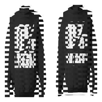 0 ビーガンゼロ パーセントビーガンカーニボア スウェットシャツ - Kawaiitshirt