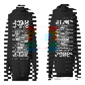 100 Jours D'école Astronautepatial 100E Jour D'école Pour Garçons Sweater e - Cadeauxyz