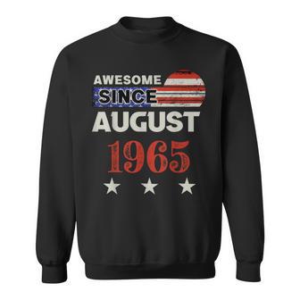 1965年以来素晴らしいヴィンテージアメリカ国旗クラシック1965年8月。 スウェットシャツ - Kawaiitshirt
