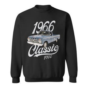 1966 Classic F100 Blue Sweatshirt - Thegiftio UK