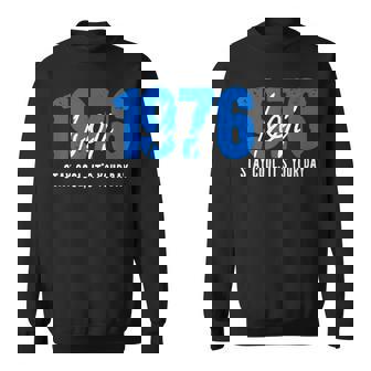 1976 誕生日 五十路祝い 50歳 大人の節目 クールでシンプルな数字デザイン スウェットシャツ - Kawaiitshirt