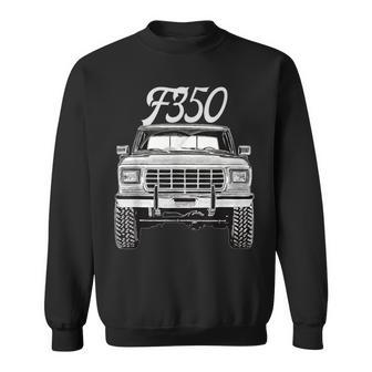 1979 F350 Truck Car Small Black Sweatshirt - Thegiftio UK