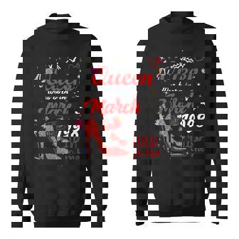 1998年3月 誕生日 この女王は1998年3月に生まれました 長袖tシャツ スウェットシャツ - Kawaiitshirt