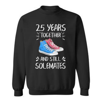 25 Años Juntos 25 Aniversario Día Deanalentín Camisa de entrenamiento - Regaloses