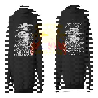 250 Years American Anniversary 1776-2026 Usa Flag Sweatshirt | Seseable UK