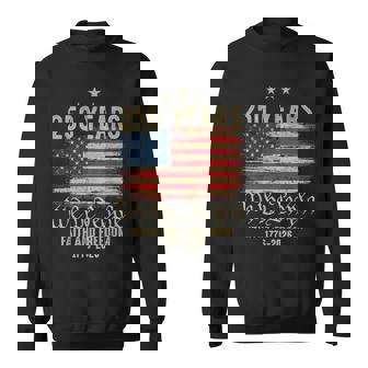 250 Years American Flag 1776 2026 Patriotic 4Th Of July Sweatshirt | Seseable FR