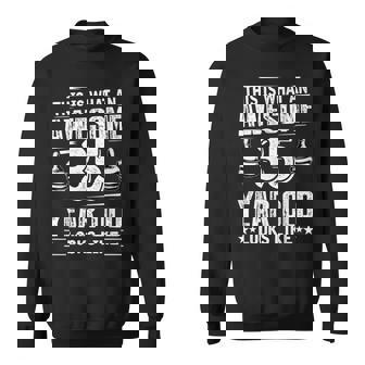 35歳の誕生日プレゼントは私に35年かかりました 良い 面白い 35歳 スウェットシャツ - Kawaiitshirt