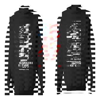 45 47 Best President Since 1776 Patriotic Sweatshirt | Seseable UK