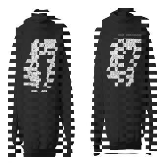 47 ジャージユニフォーム バーシティ スポーツ番号 47歳の誕生日 スウェットシャツ - Kawaiitshirt