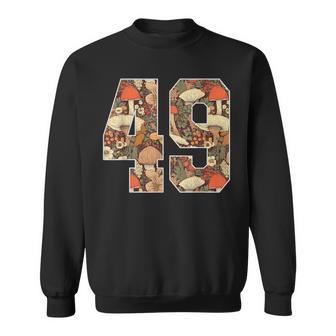 49 Nombre Cottagecore Champignon Rétro Fleur Sweater e - Cadeauxyz