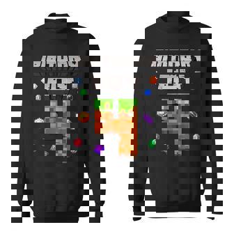 4Th Birthday Boy 4 Video Gamer Pixel Number Four Bday Party Sweatshirt - Thegiftio