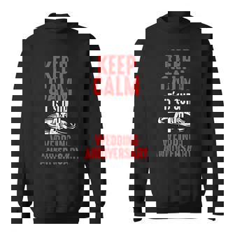 4年目の結婚記念日 夫 妻 カップル 結婚 スウェットシャツ - Kawaiitshirt