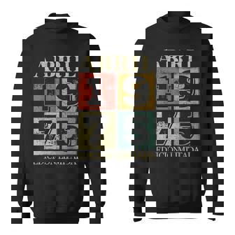 50 Cumpleaños Hombre 50 Años Hecho En 1975 Abril Camisa de entrenamiento - Regaloses